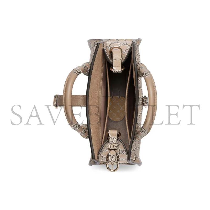 G*u*i small tote bag with hook closure 795349 (24*17.5*8.5cm)